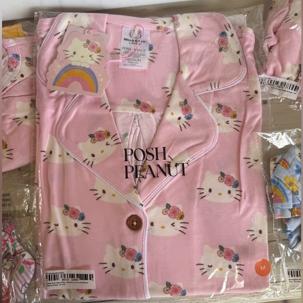 Posh Peanut hello kitty pastel pink
